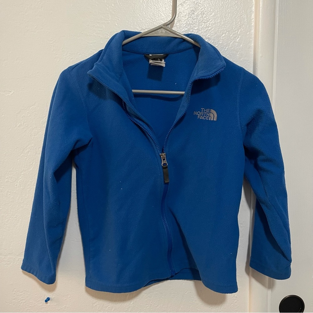 Blue the north face sweater